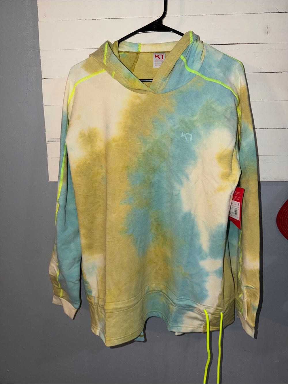 Kari Traa Women’s Tie-Dye Agnes Hoodie in Palm